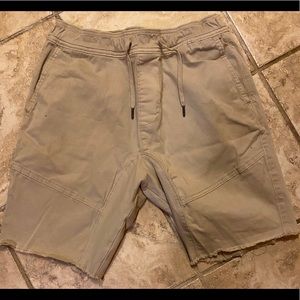 Khaki Hollister shorts